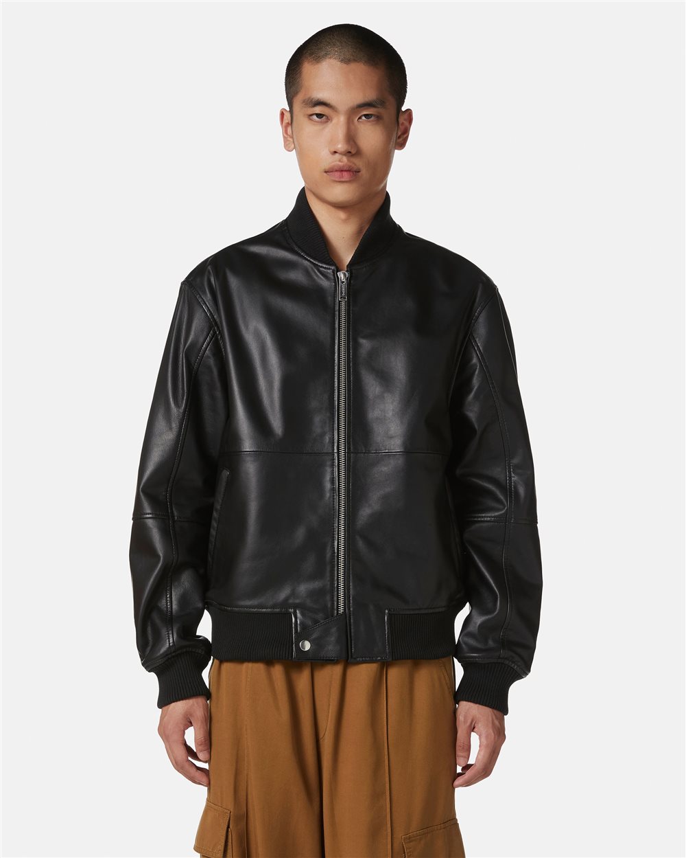 【日本入手困難】プラダ Nappa leather jacket ジャケット 日本入手困難】プラダ Nappa leather jacket ジャケット