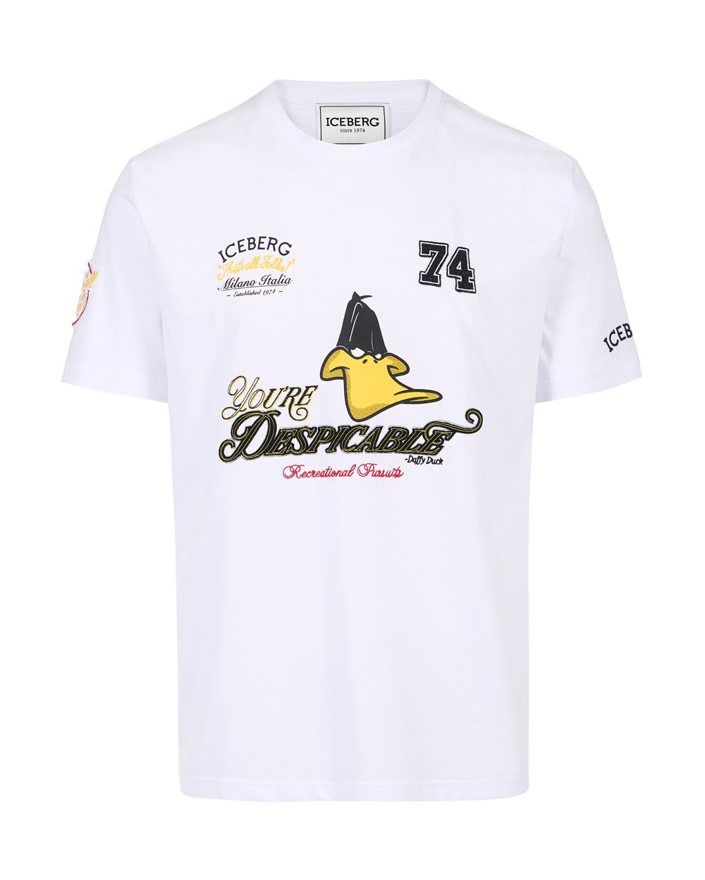 SUPER BEAVER Looney Tunes 半袖Tシャツ白XL Looney Tunes Road Runner Wile E Coyote Vintage Graphic Grey Red T
