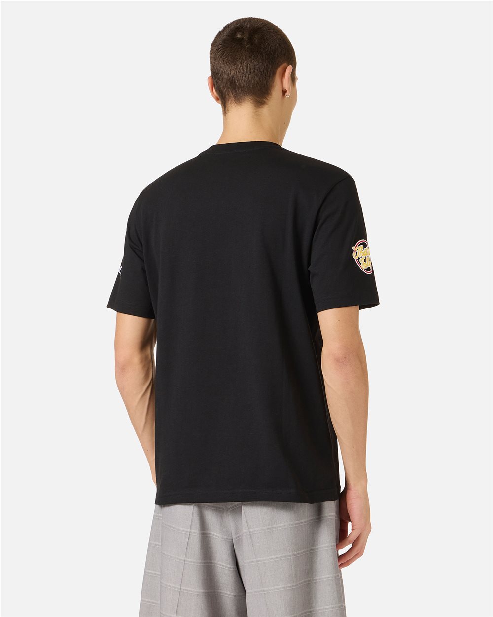 Regular fit black cotton jersey T-shirt with Looney Tunes | ICEBERG