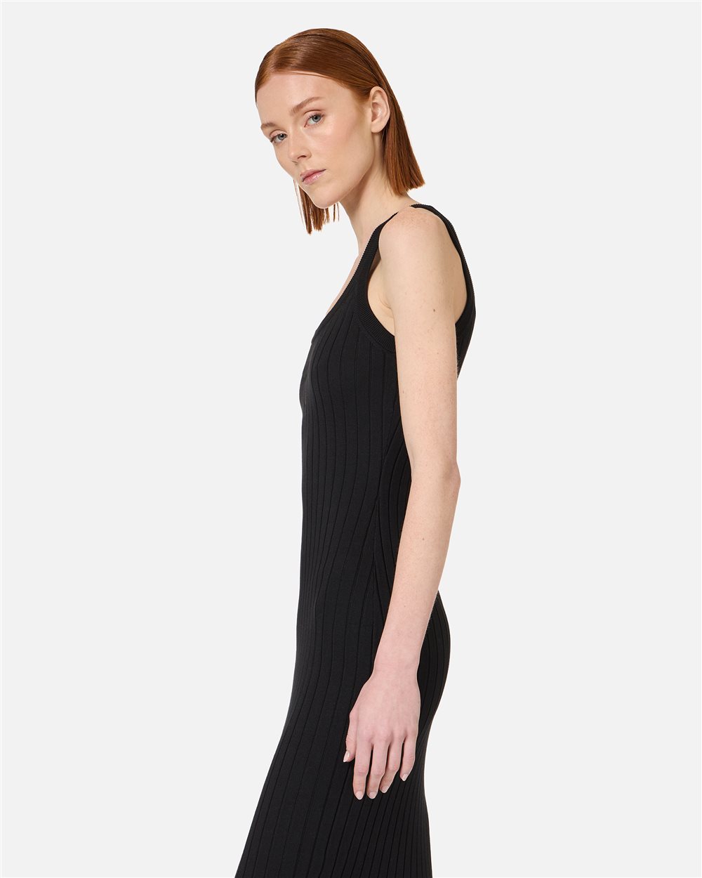 black cotton slip dress 4 / Black Women's Full Slip main image 1